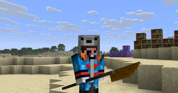 wooden boar spear (wooden sword)