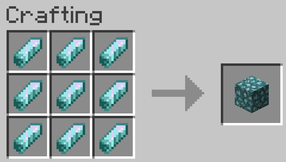 ## Observation Crystal Block