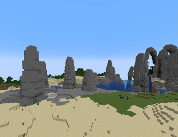 Stony shores Rock formations