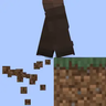 Minecraft but Walking Deletes the World
