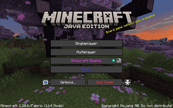 Main Menu