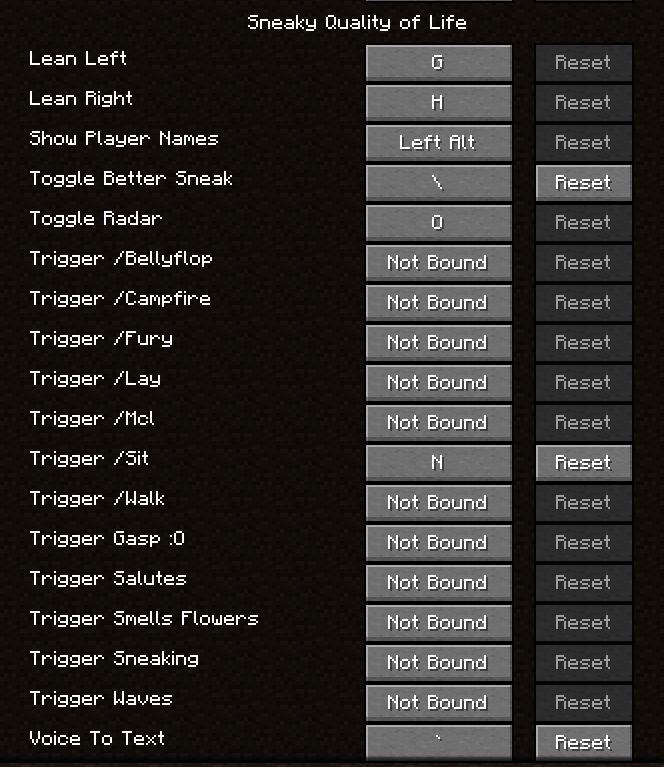 LoM Command Macro Binds