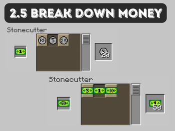 2.5. Break down money