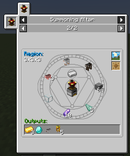 Summoning Rituals Mod (1.19.2, 1.18.2) - Custom Summoning Recipes 