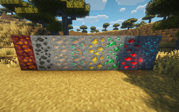 The Ores without resourcepacks
