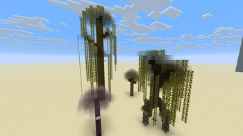 trees with resource pack