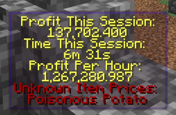 [0.3.1 Teaser] Sack Profit Manager