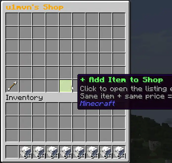 +add items