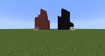 Both nether spires with cores