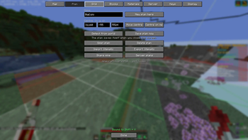 The plan tab