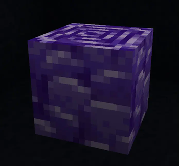 purple ancient debris