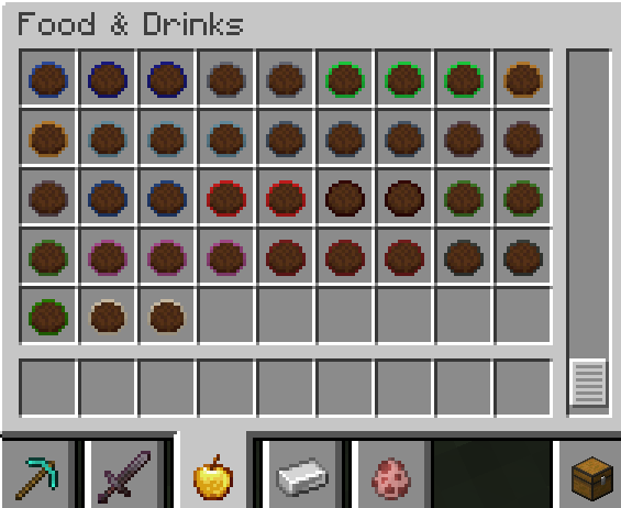 Support for vanilla and modded potions