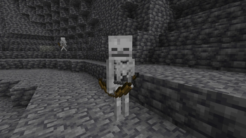 Mobs that can change their weapons now carry them.