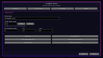 Responsive Settings Menu