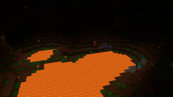 Lava lake