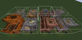 Large TARDIS structures that can now spawn in RS villages