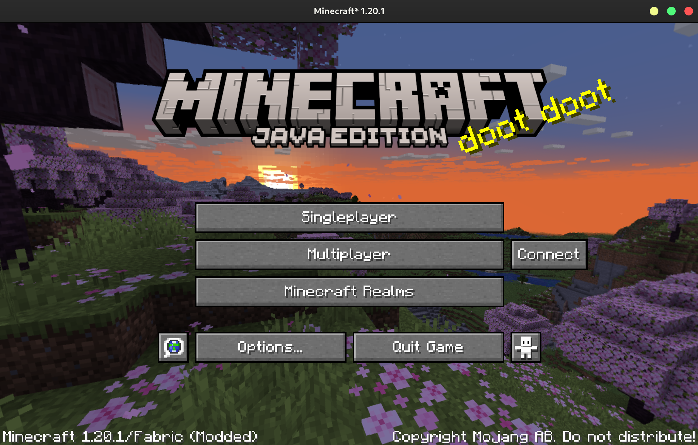 A screenshot showcasing the mod