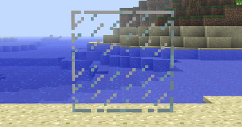 Glass connected texture