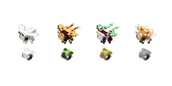 The moths! (and their baby variants!)
