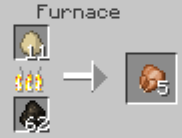 Furnace/smelting eggs