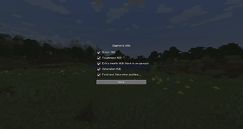 Setting Screen