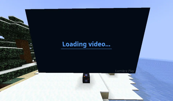 Virtual screen - in-world video playback