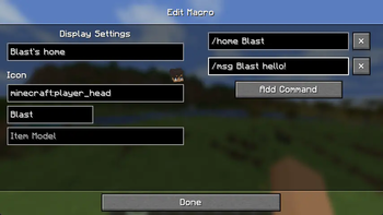 Radial Macros