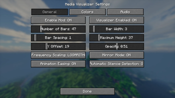 Configuration and settings