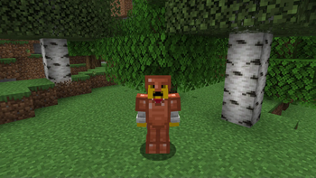 Armor on a player