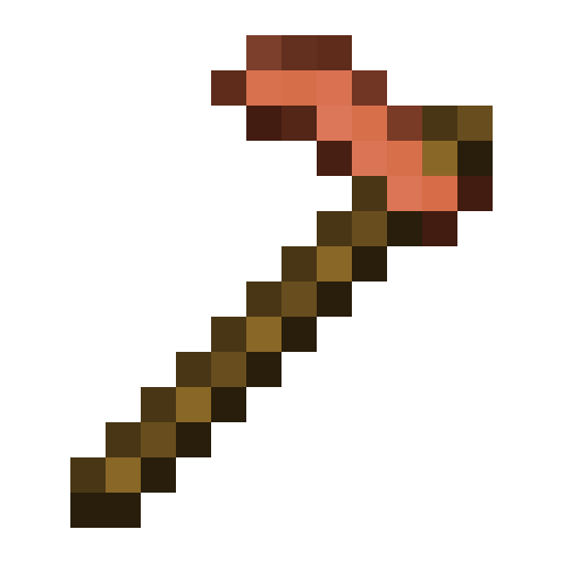 Copper Hoe