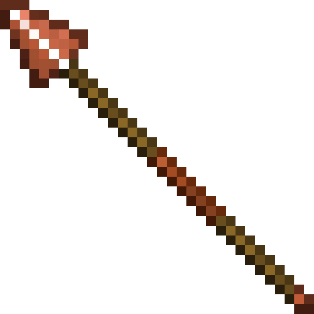 Copper Spear in Hand