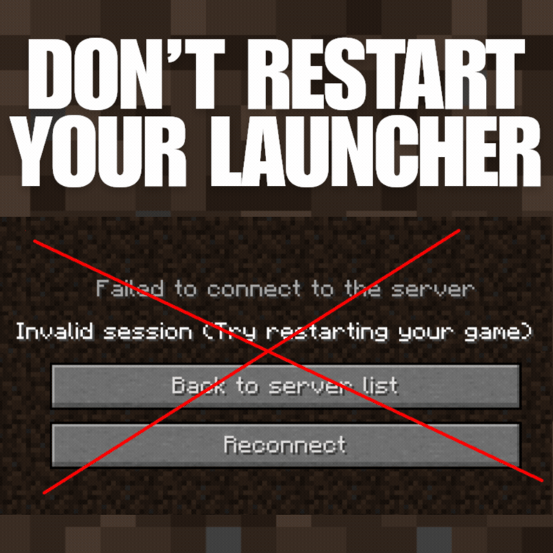 Don't restart your launcher (DRYL)