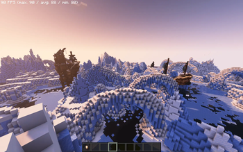 (Comparison) Snowy Cove