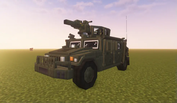 Humvee with TOW