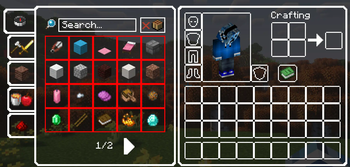 Recipe book vs inventory