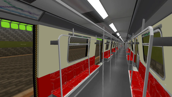 In Station with Open doors