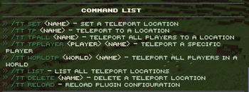 Command list 