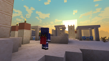 Desert village