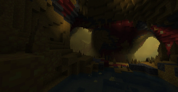 Sulfur caves