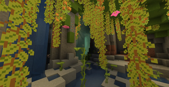 Lush caves