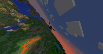 Flight with elytra