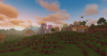 Скриншот: AmberVeil Shaders