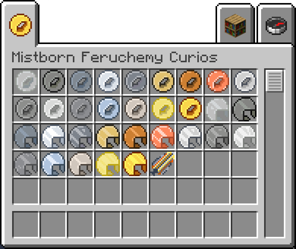 Mistborn Feruchemy Curios Creative Inventory