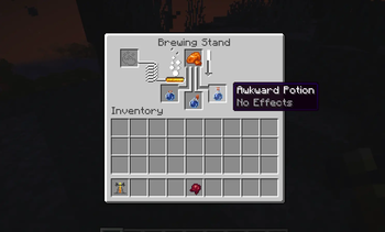 Potion of Creaking Recipe