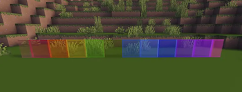 All glass panes