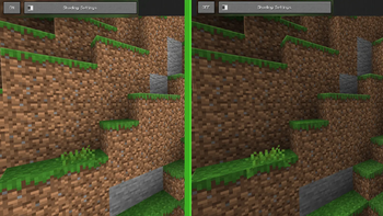 shading appearance.