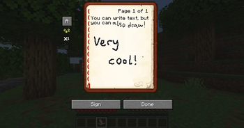 You can write and you can draw!
