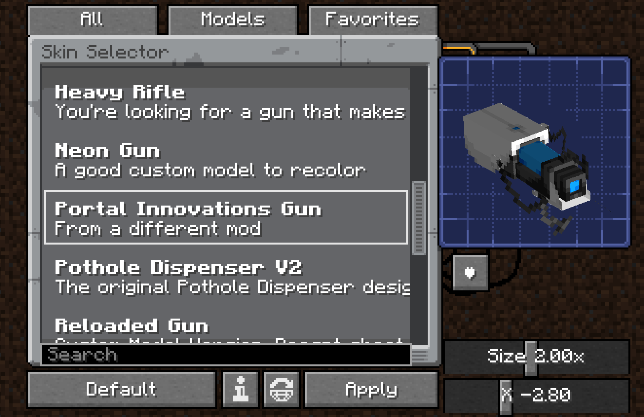 Customizable PortalGun Skins Screenshot 3