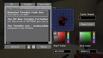 Customizable PortalGun Skins Screenshot 4