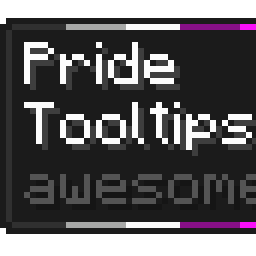 Asexual Pride Flag Tooltip (Frame-only 4-Color)